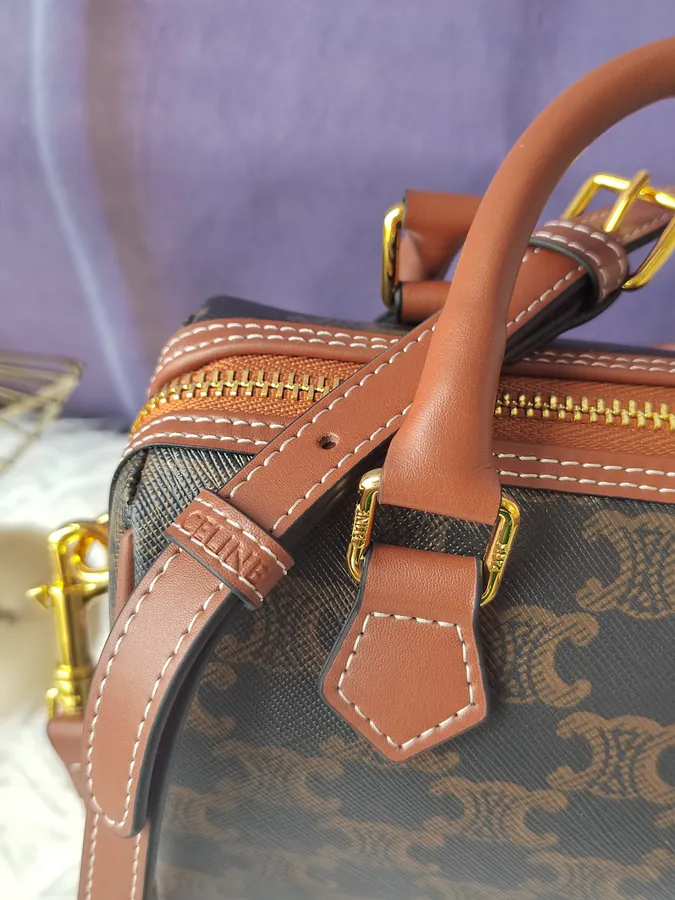 Louis Vuitton Boston Bag with Detachable and Adjustable Strap