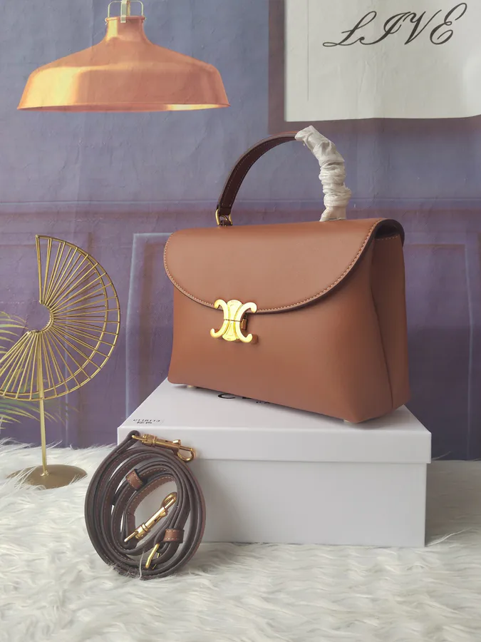 Nino Medium Grained Calfskin Tote Bag