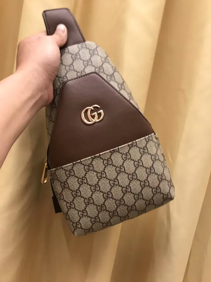 P210 Bag Luxury Bucket Bag in Grained Calfskin
