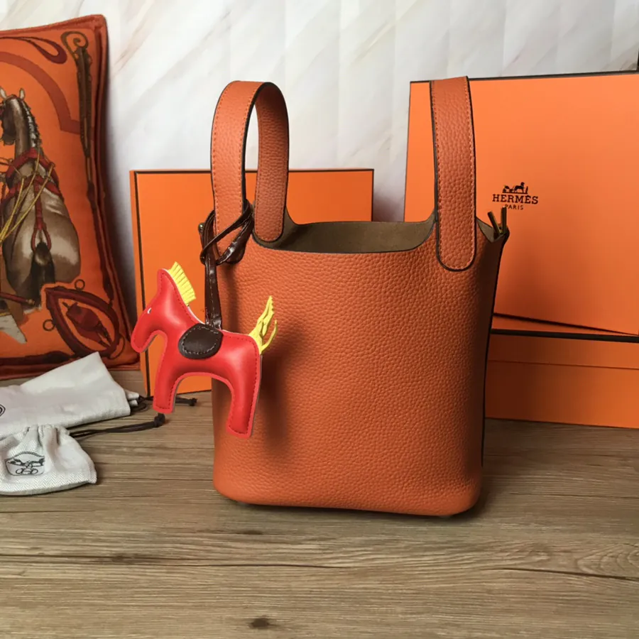 Hermes Picotin Lock in Genuine Leather