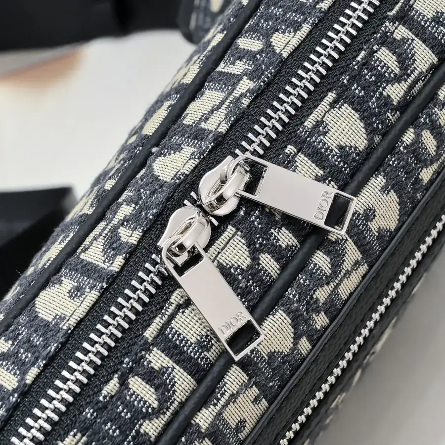 D Brand Modern Waist Bag with Grained Calfskin Details