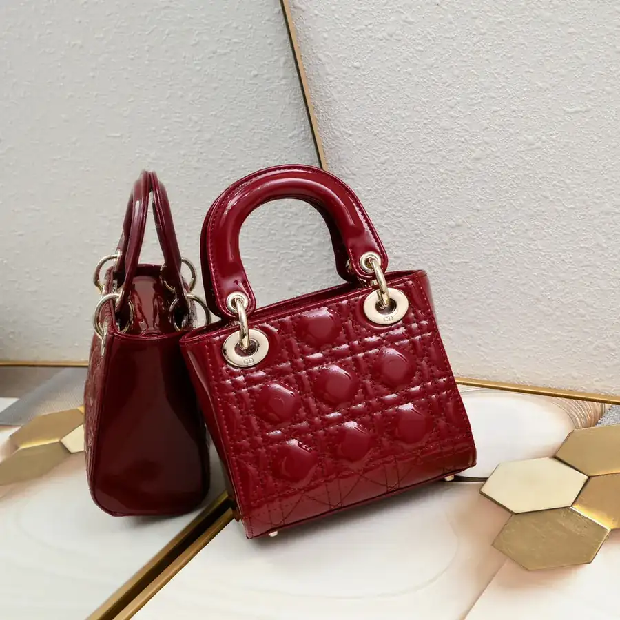 Mini Lady Classic Calfskin Wallet