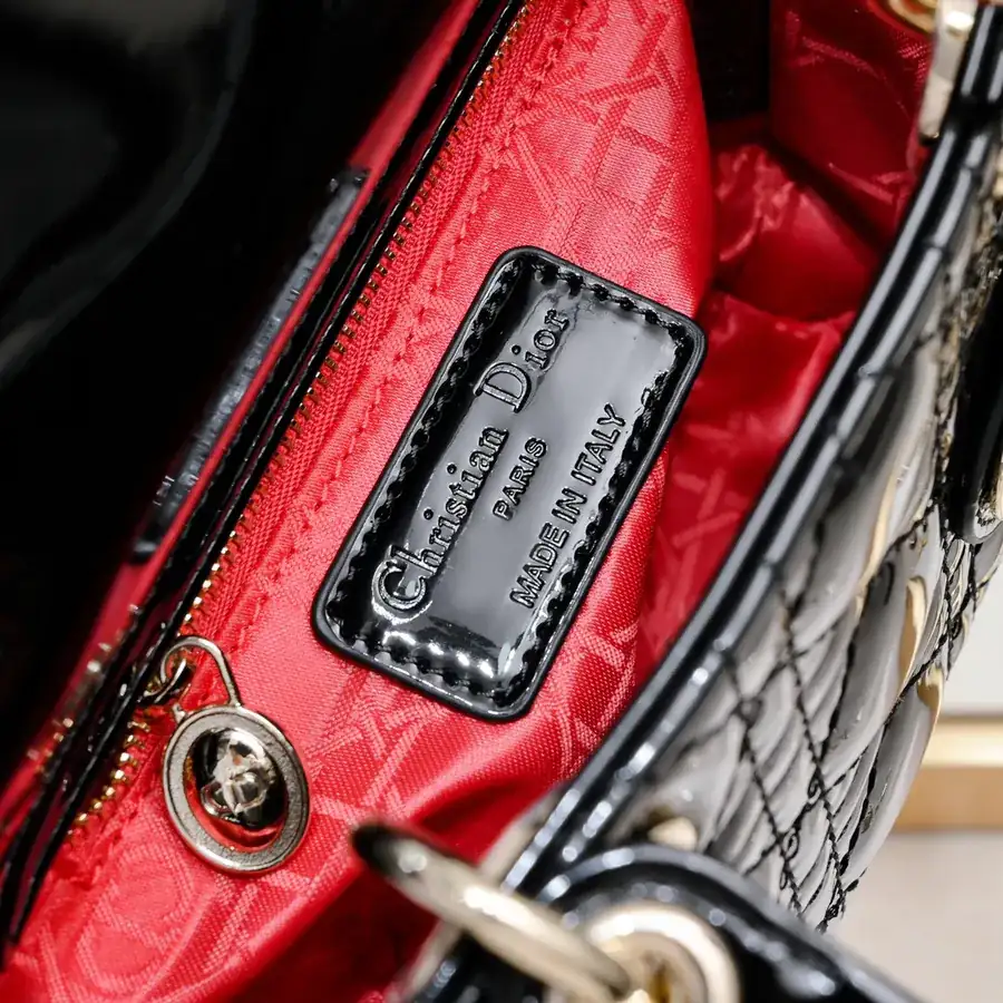 Mini Lady Classic Calfskin Wallet