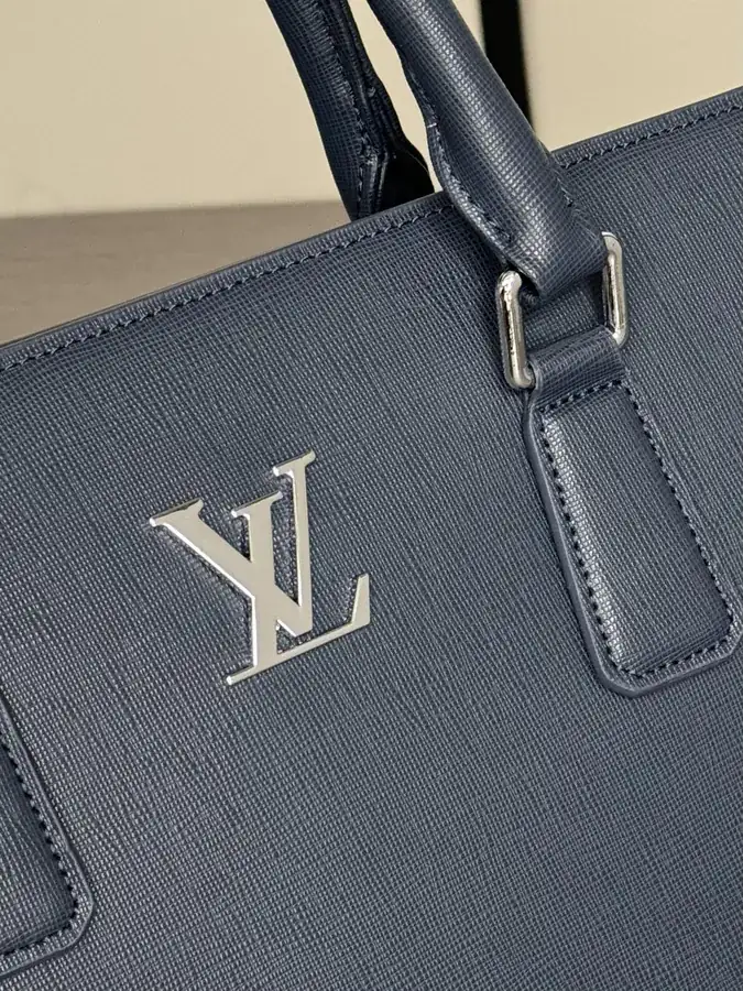 LV Bucket Bag Premium Grained Calfskin with Classic Design