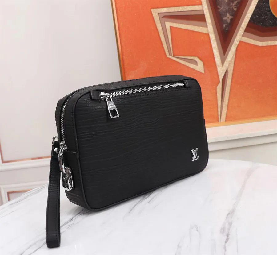 LV Password Lock Tote in Grained Calfskin