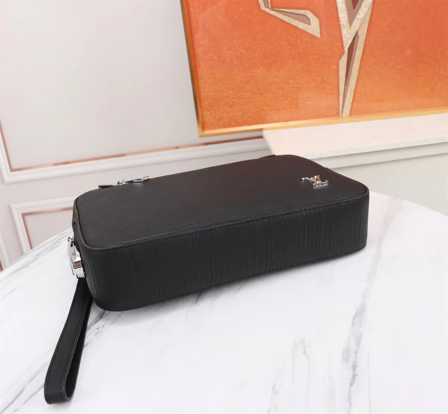 LV Password Lock Tote in Grained Calfskin