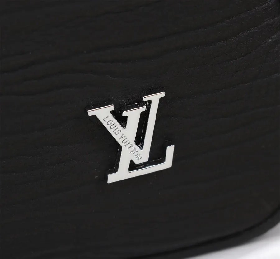 LV Password Lock Tote in Grained Calfskin