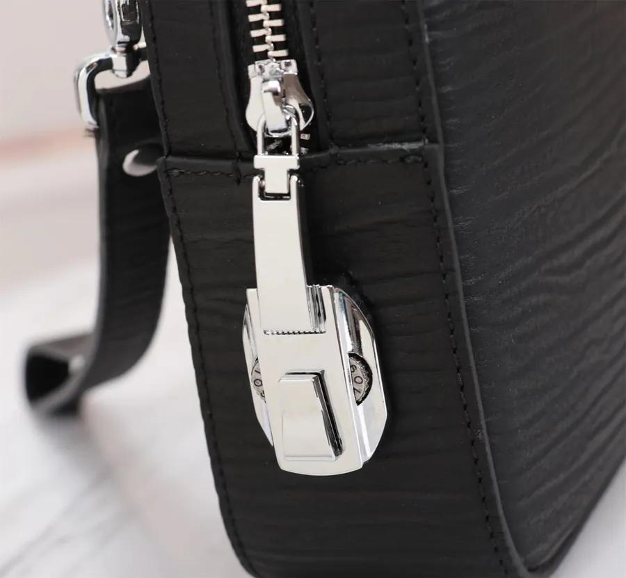 LV Password Lock Tote in Grained Calfskin