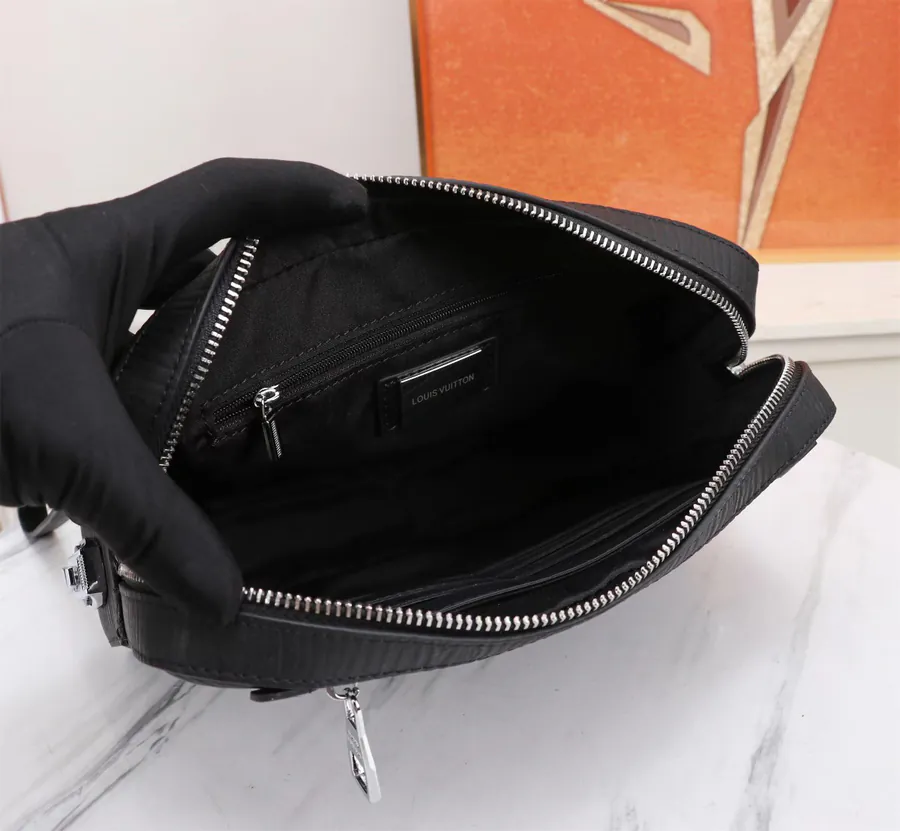 LV Password Lock Tote in Grained Calfskin