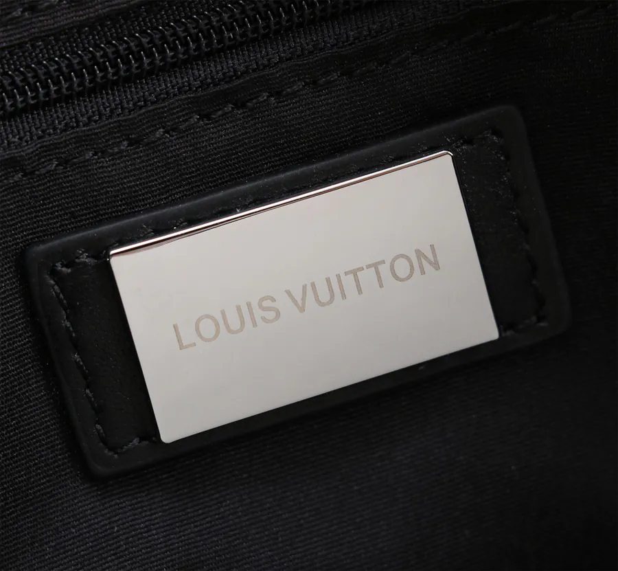LV Password Lock Tote in Grained Calfskin