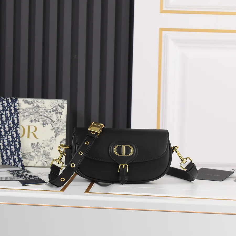 Bobby East West Black Crossbody Bag
