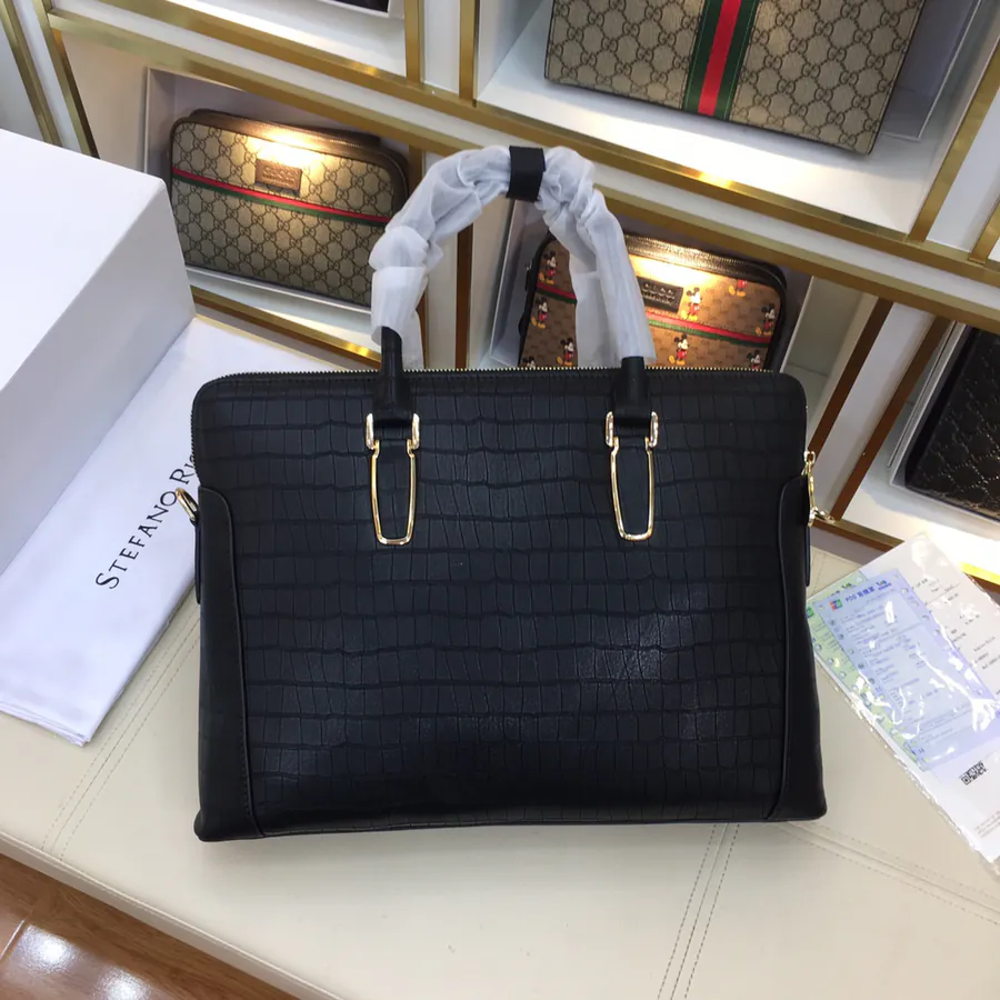 Stephen's Premium Men's Briefcase Elegant and Refined Design