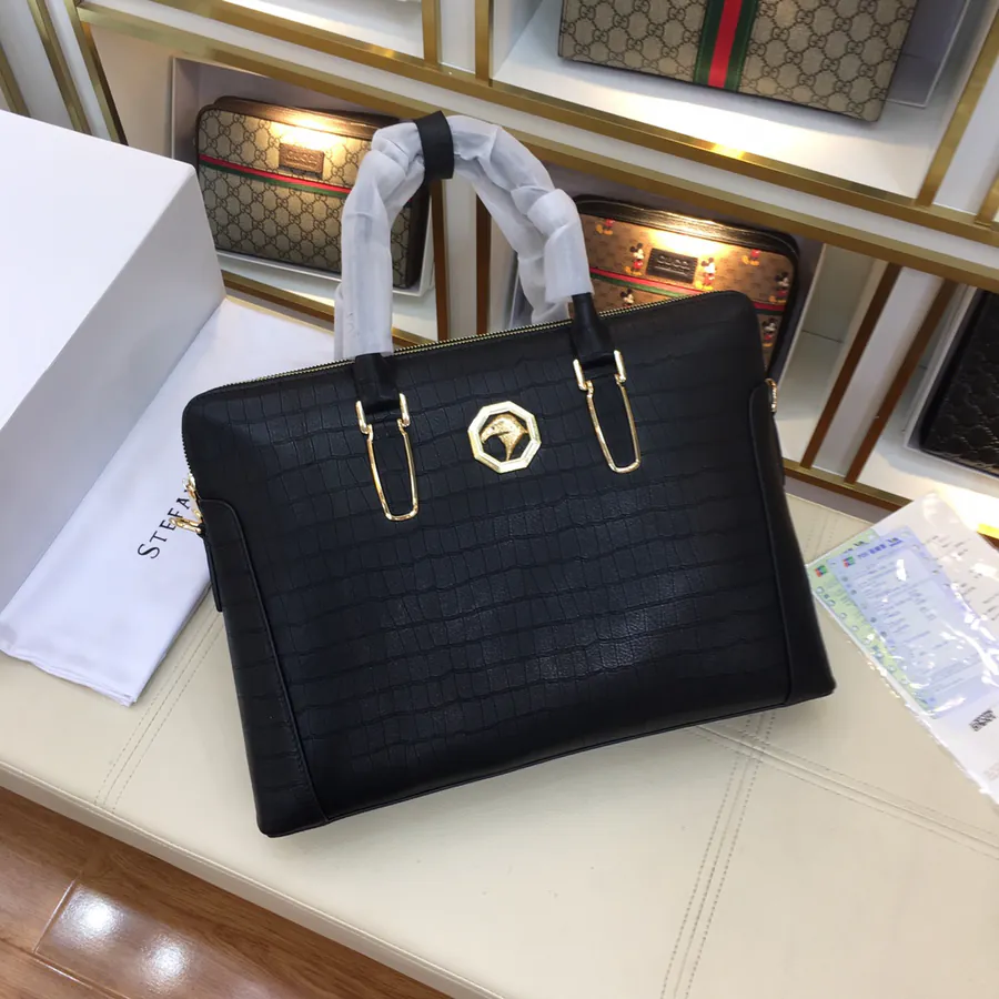 Stephen's Premium Men's Briefcase Elegant and Refined Design