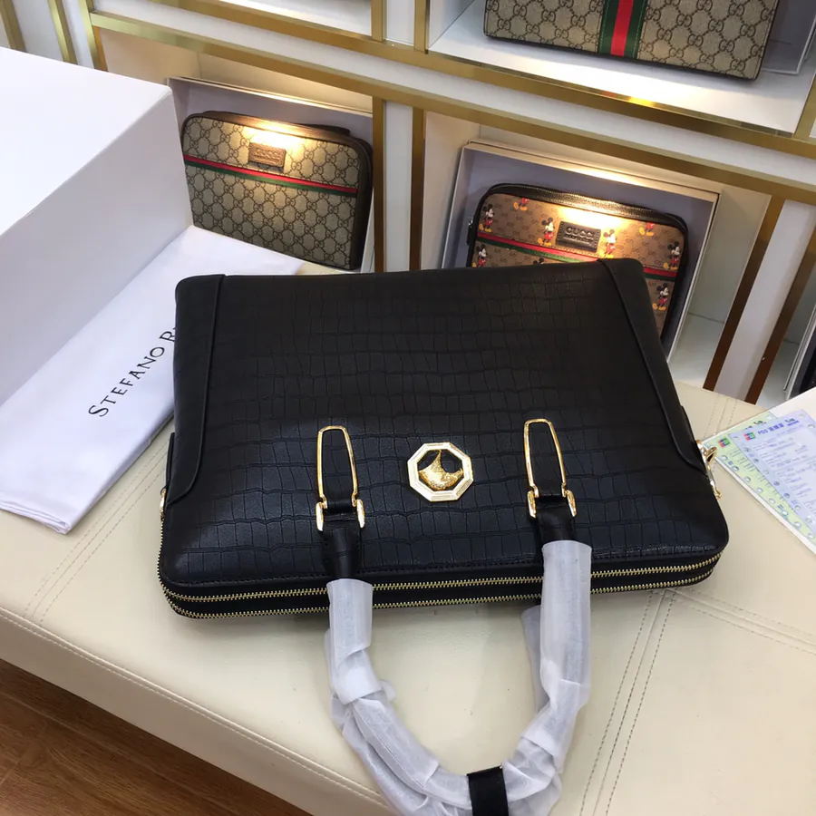 Stephen's Premium Men's Briefcase Elegant and Refined Design