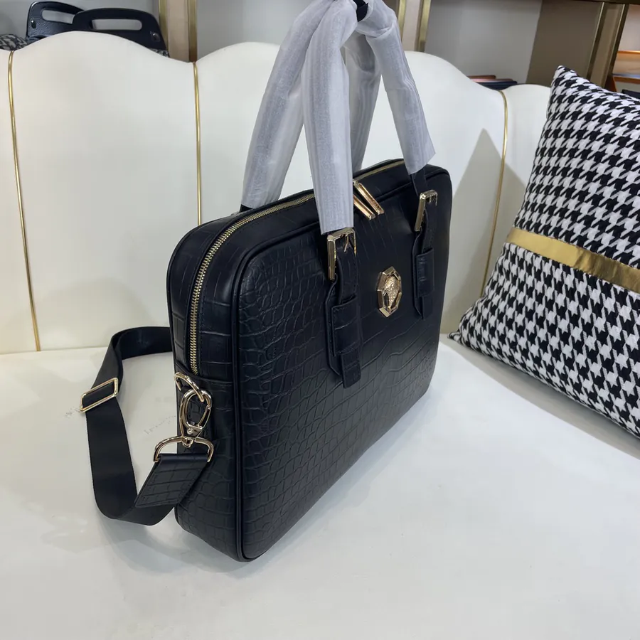 Stephen Original New Men's Briefcase Premium Leather, Elegant Design