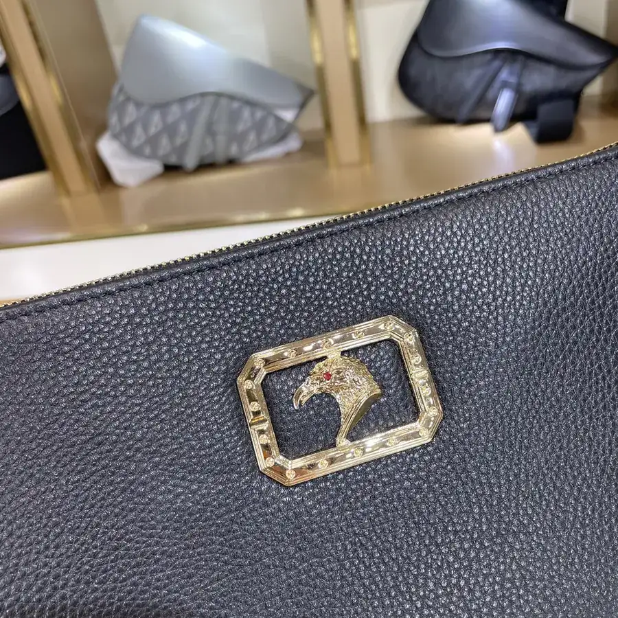 Stephen's Premium Men's Bucket Bag Black Gold