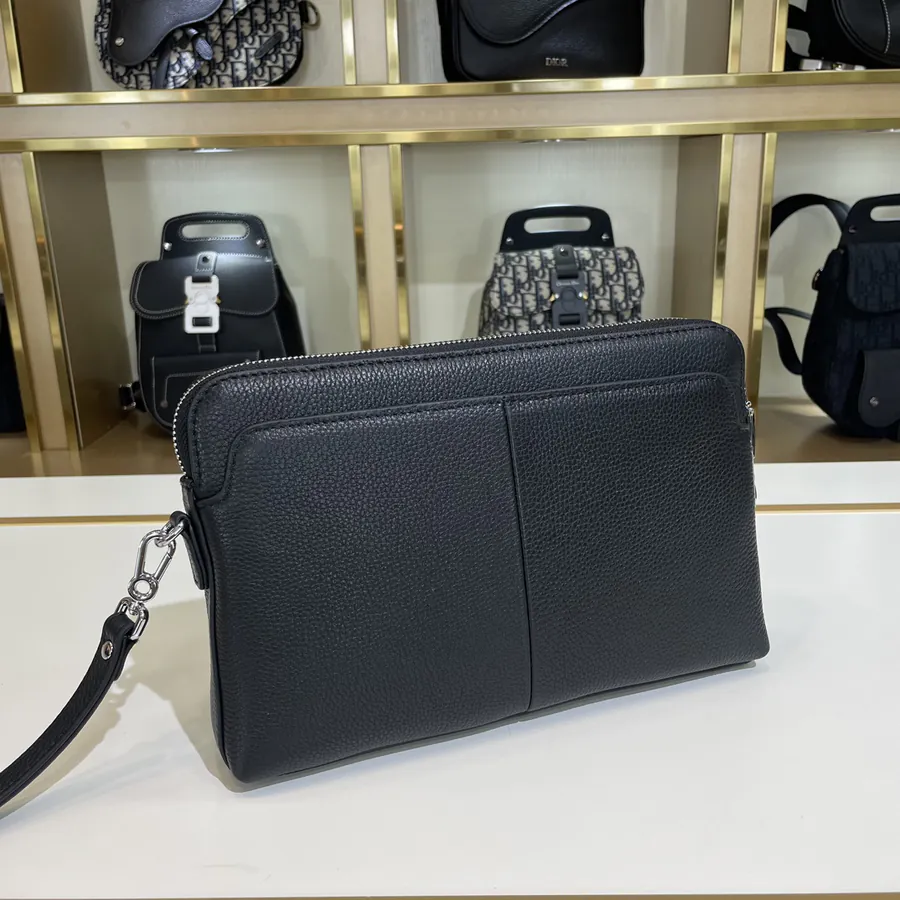 Stephen's Premium Men's Bucket Bag Black and Gold