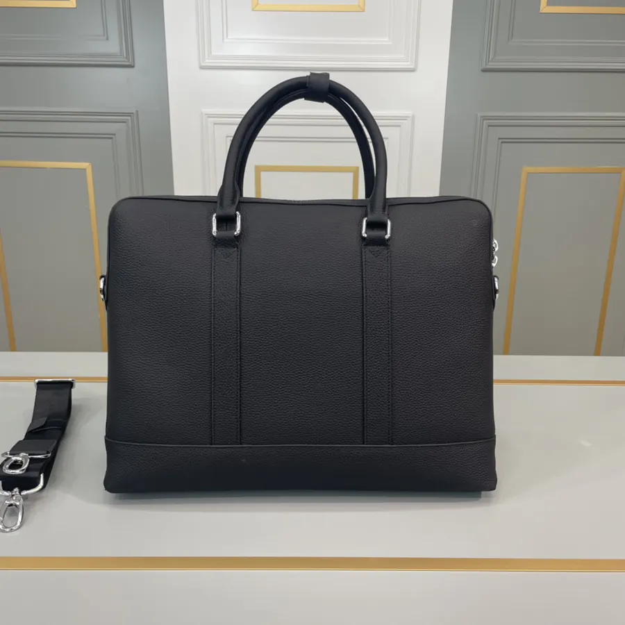 New MONTBLANC Executive Briefcase Premium Men's Leather