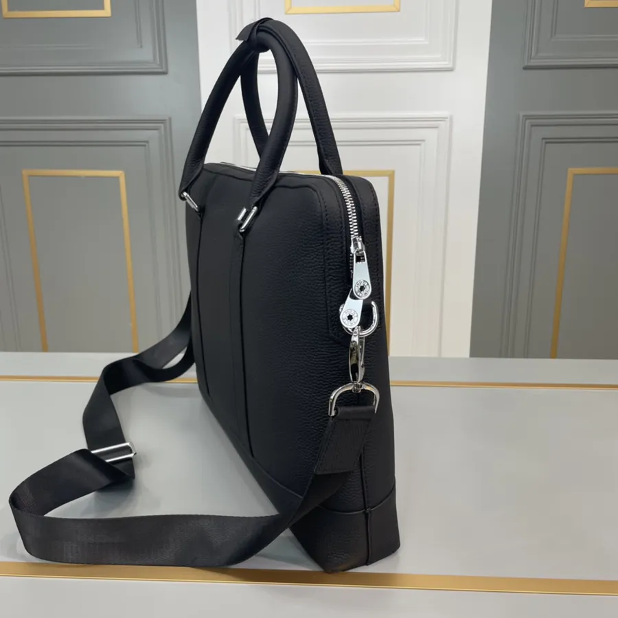 New MONTBLANC Executive Briefcase Premium Men's Leather
