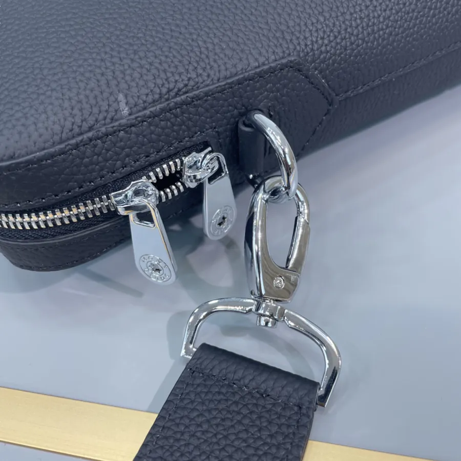 New MONTBLANC Executive Briefcase Premium Men's Leather
