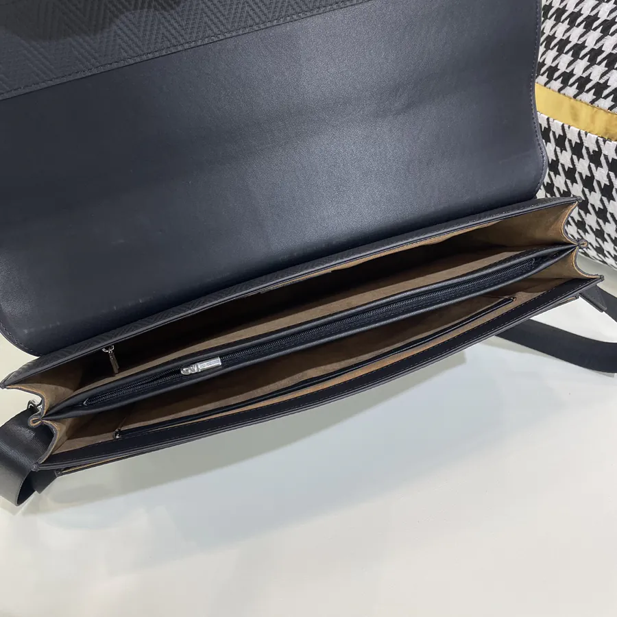 MONTBLANC Original New Men's Briefcase Premium Leather, Elegant Design