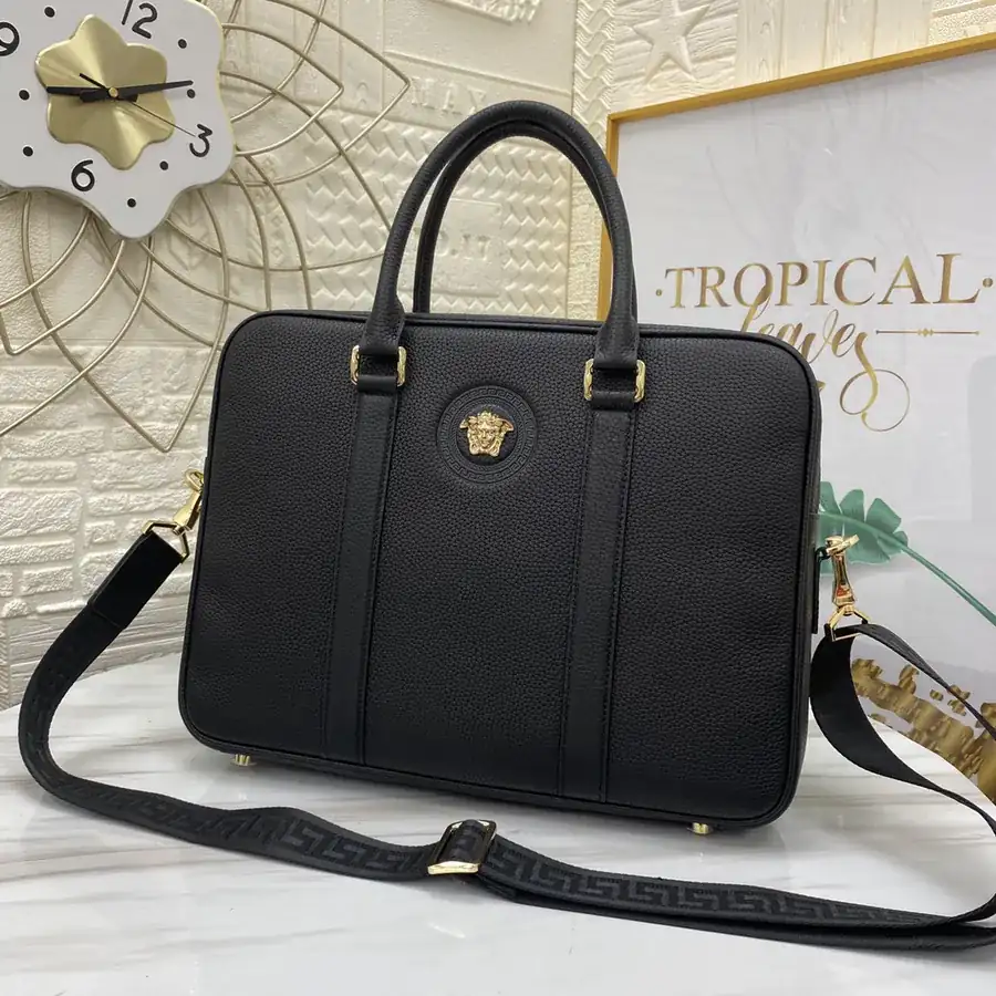 Vivace Men's Briefcase in Genuine Leather