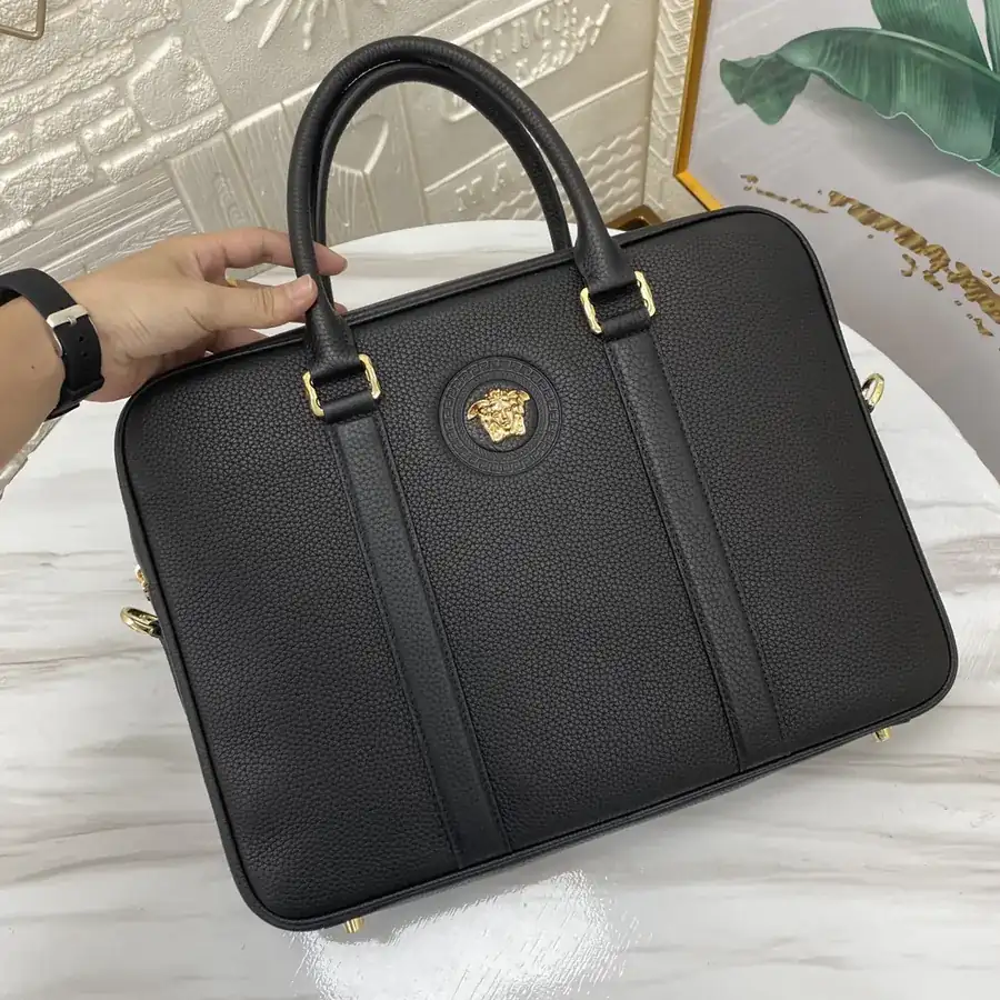 Vivace Men's Briefcase in Genuine Leather