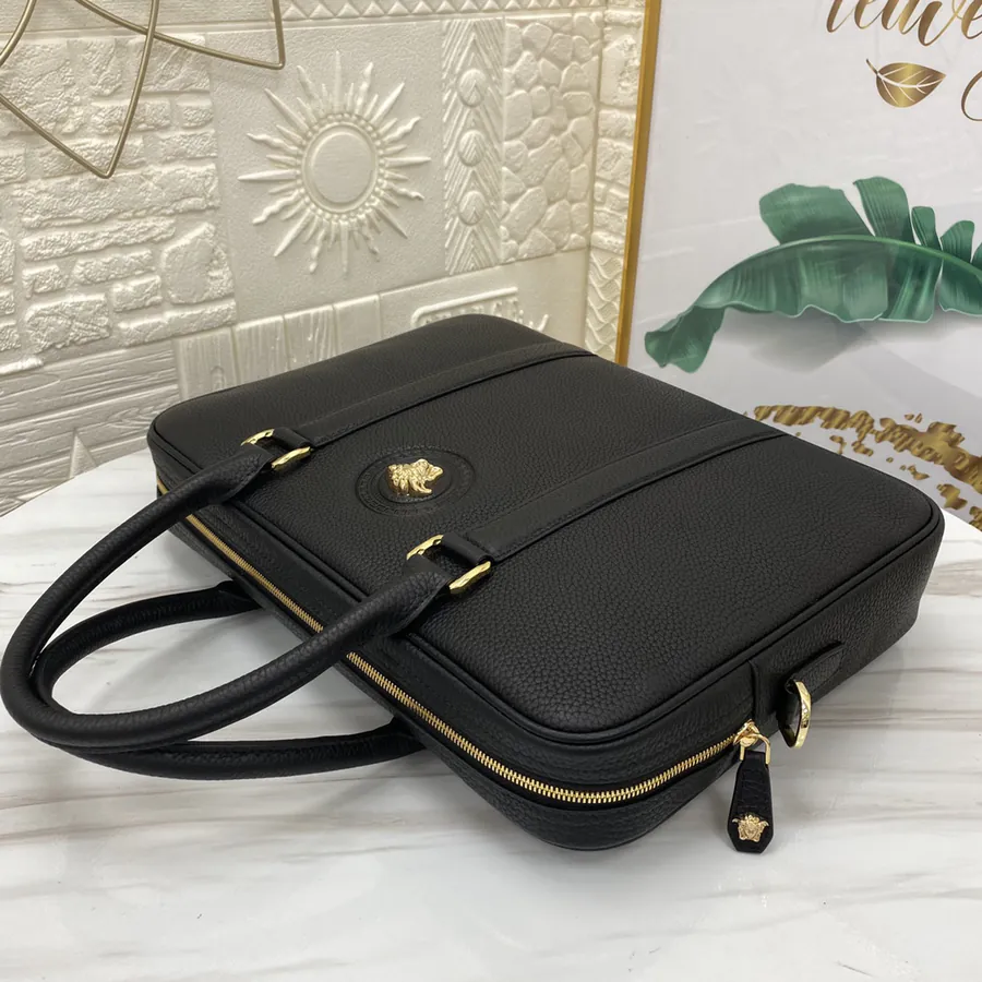 Vivace Men's Briefcase in Genuine Leather