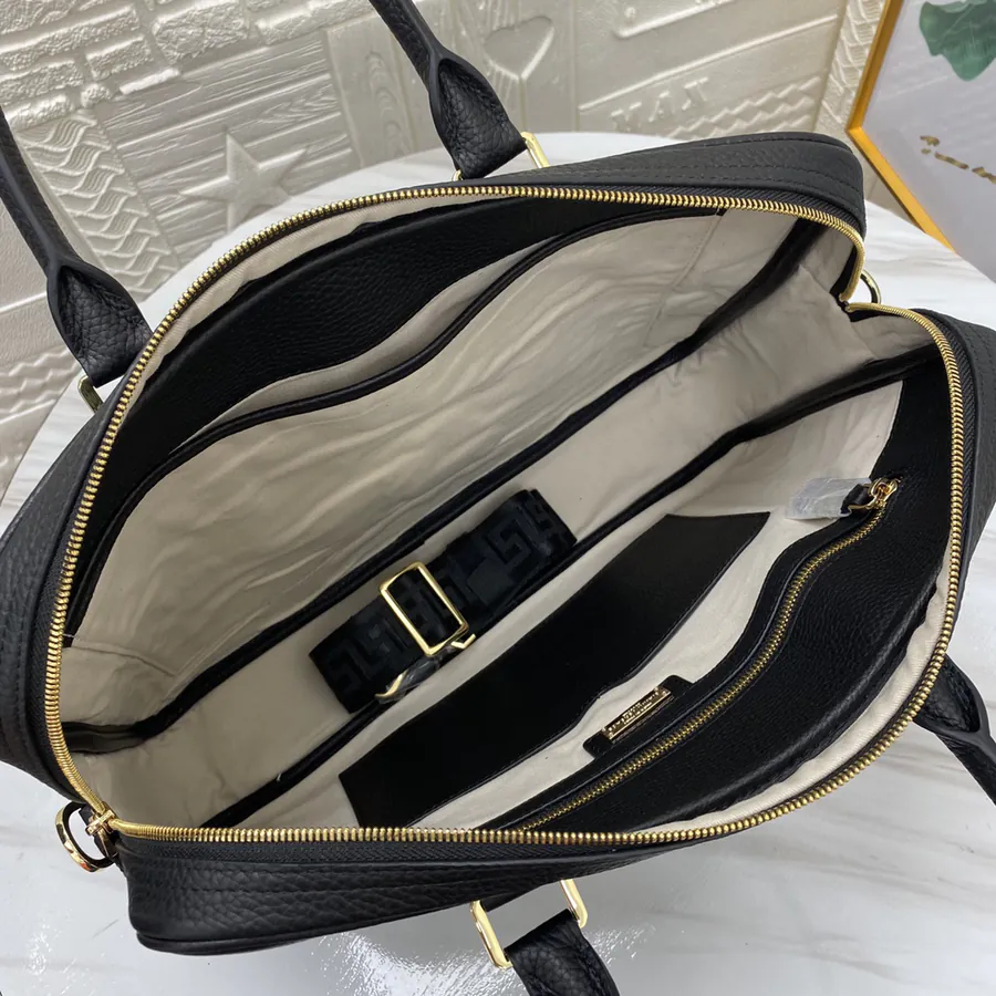 Vivace Men's Briefcase in Genuine Leather