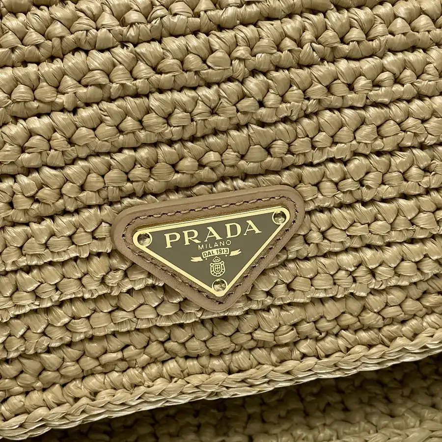 Prad New Raffia Crossbody Bag Artistic Style