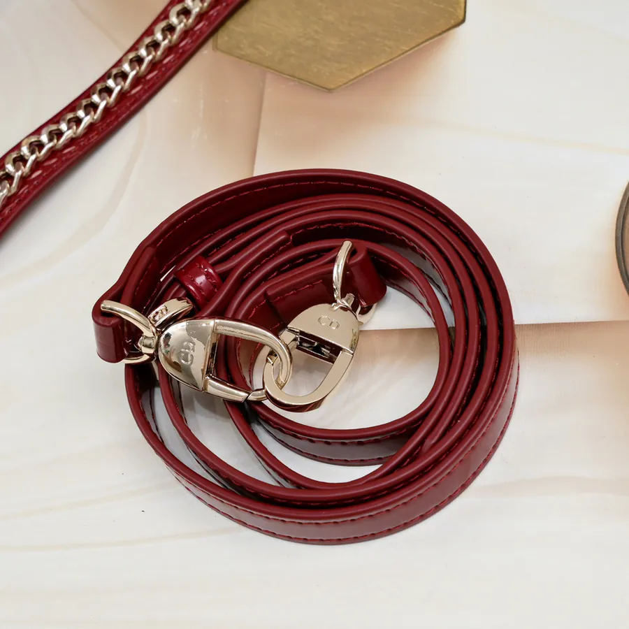 Mini Lady Classic Calfskin Wallet