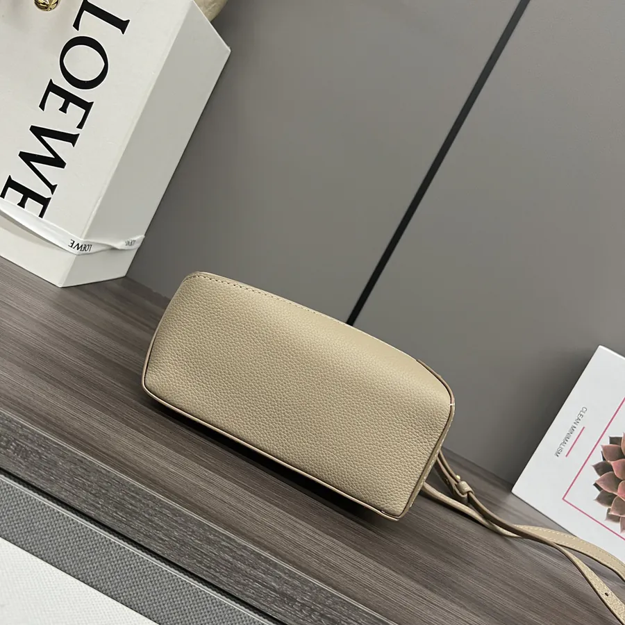 Puzzle Edge Mini Bag in Grained Calfskin