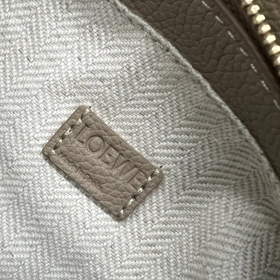 Puzzle Edge Mini Bag in Grained Calfskin