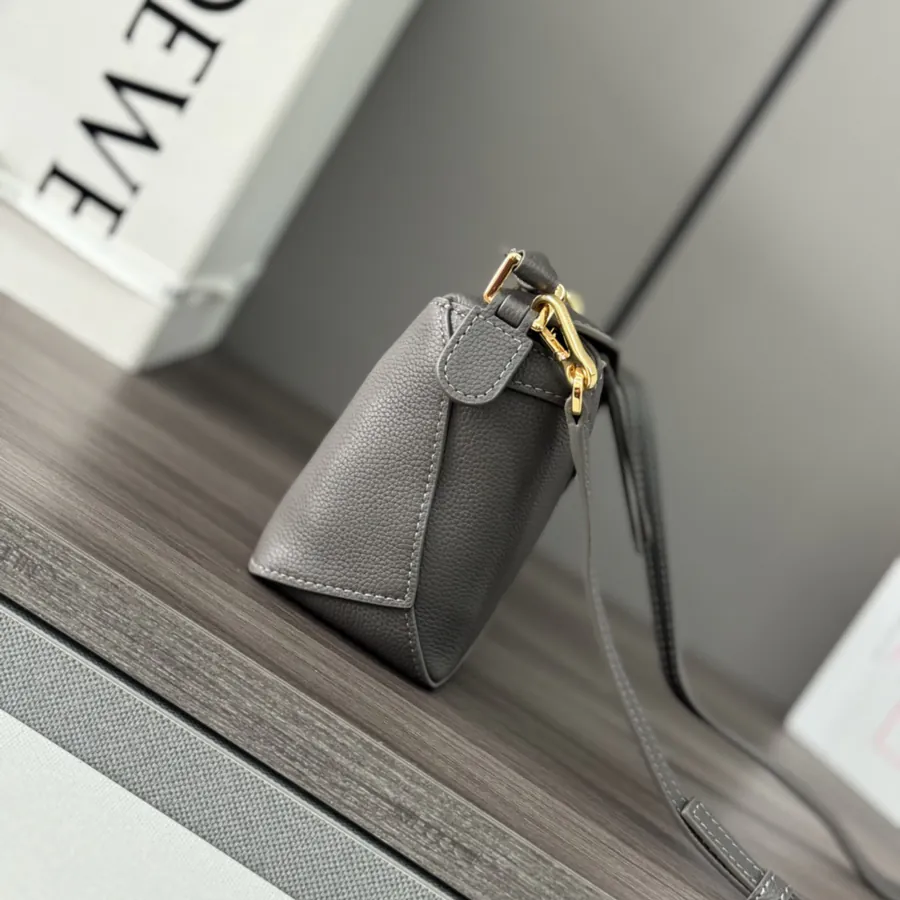 New Version Puzzle Edge Handbag in Soft Grained Calfskin