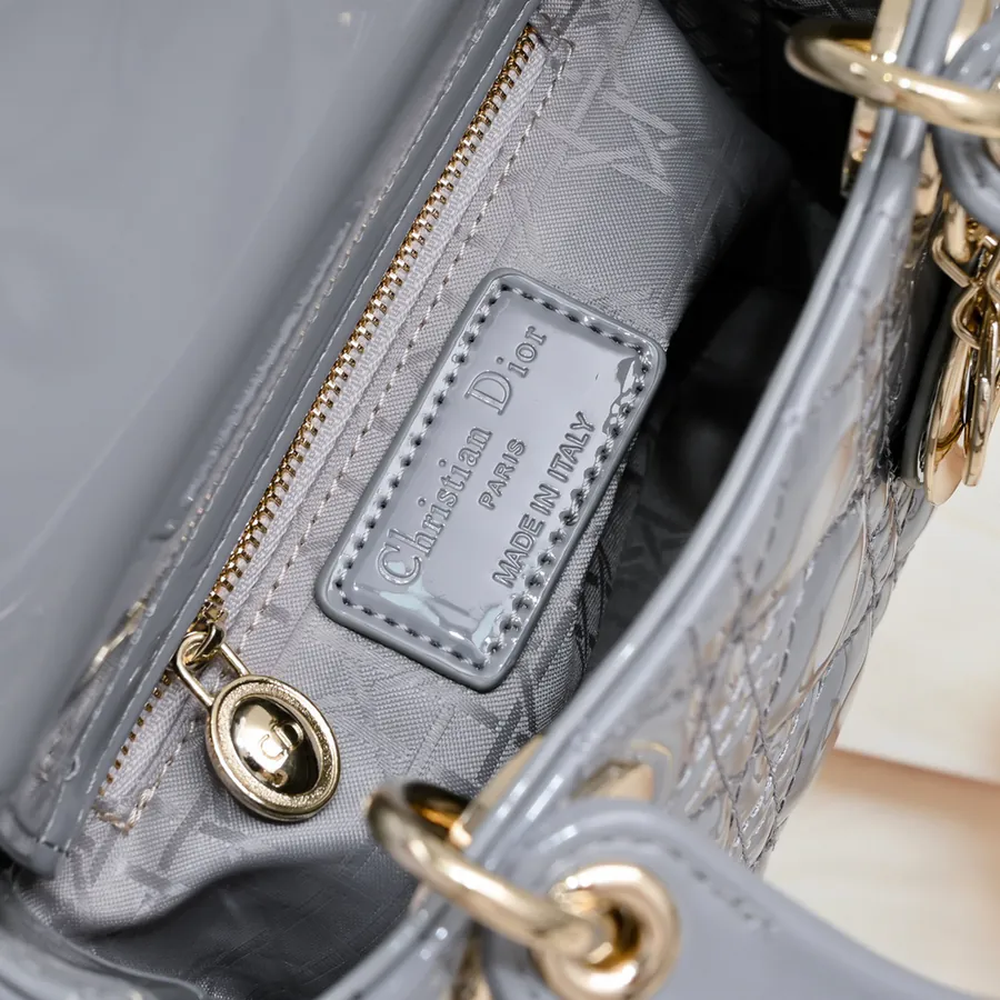 Mini Lady Classic Calfskin Crossbody Bag