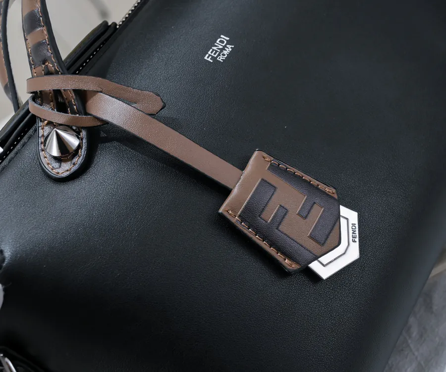 FEND BY THE WAY REGULAR Boston Pillow Bag with Chain Handles