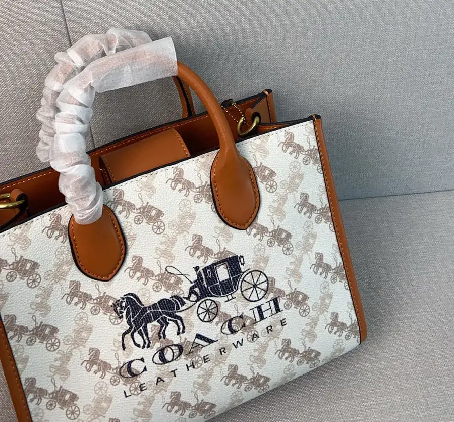 New ACE Car Pattern Print Tote Bag Field 26 Shopping Bag