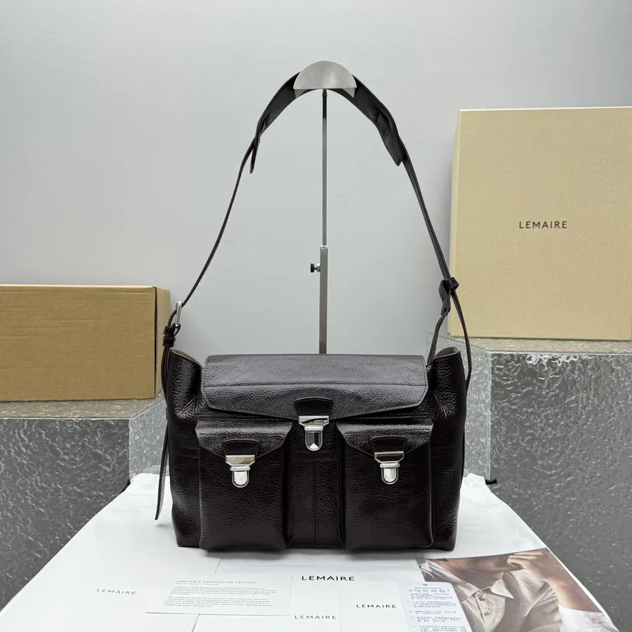Lemaire Gear Bag Mini Purple