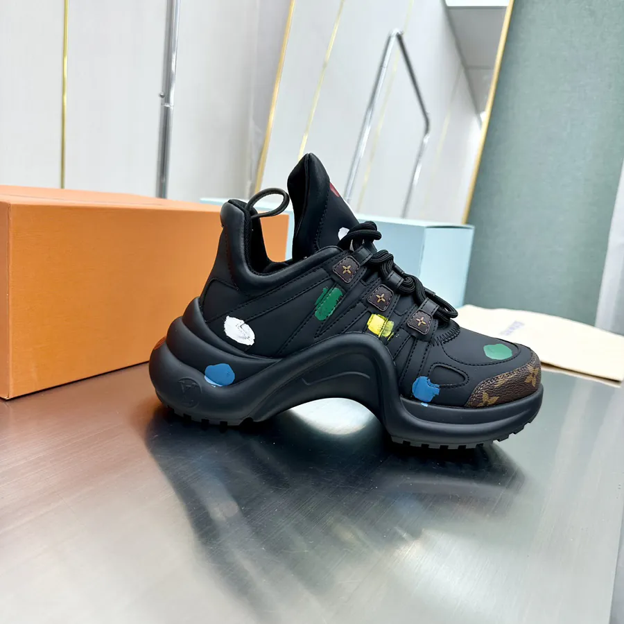 Arch Bridge Premium P430 Louboutin Dad Sneaker