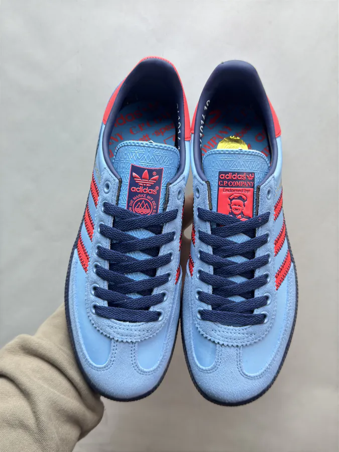 C.P.Company x adidas originals Spezial Manchester Blue