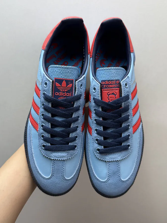 C.P.Company x adidas originals Spezial Manchester Blue