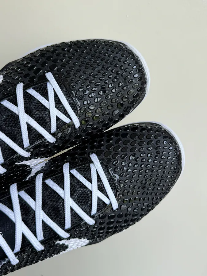 Kobe 6 with Mamba Foundation Black and White Angel