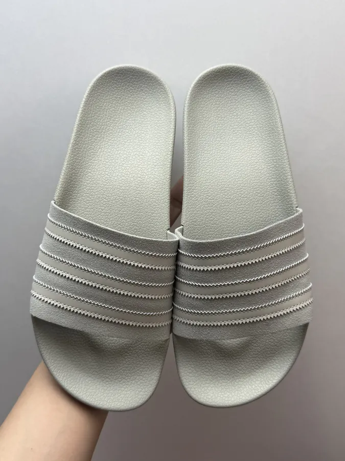 Fear of God x adidas Adilette Slides in Grey