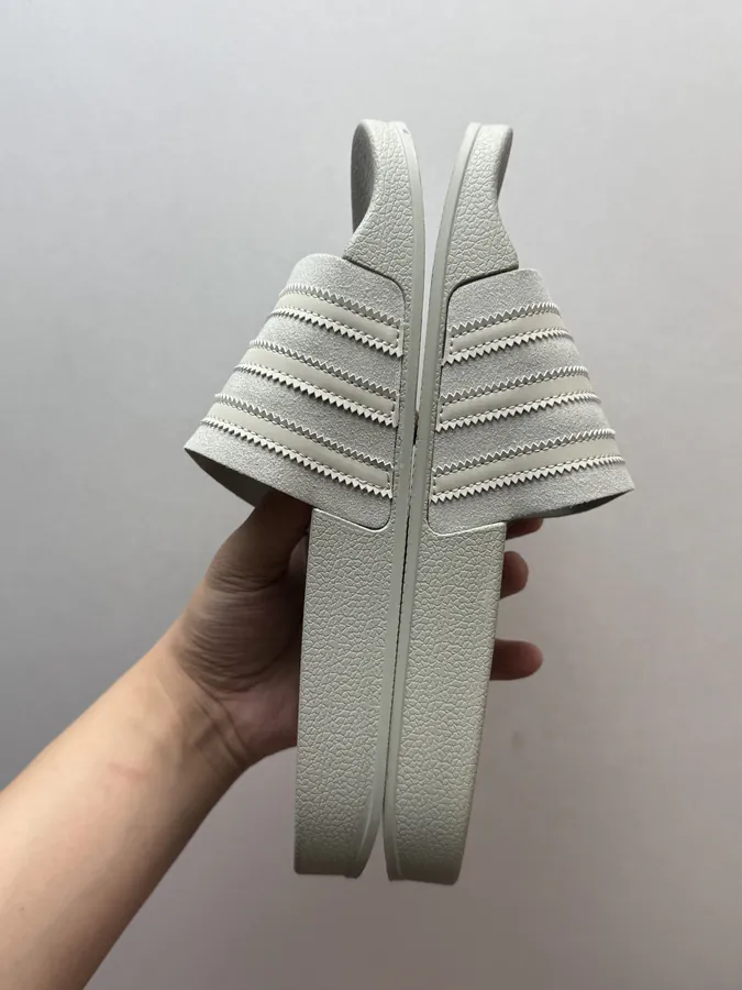 Fear of God x adidas Adilette Slides in Grey