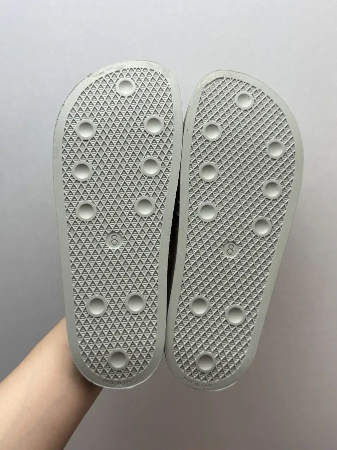 Fear of God x adidas Adilette Slides in Grey