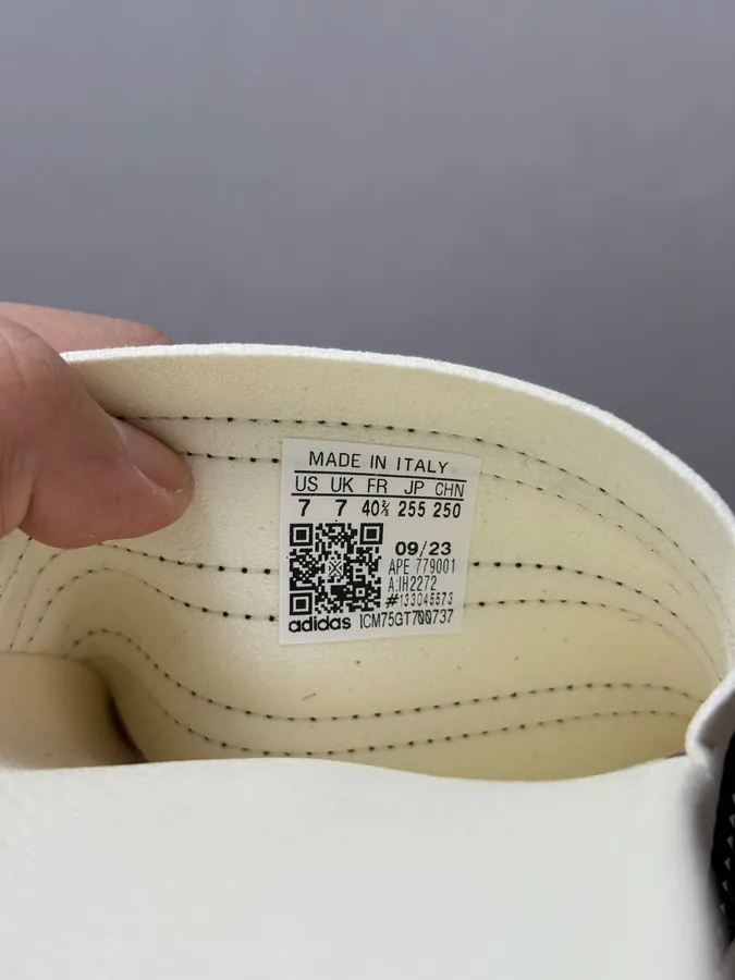 Fear of God x adidas Adilette Slides in Black and White