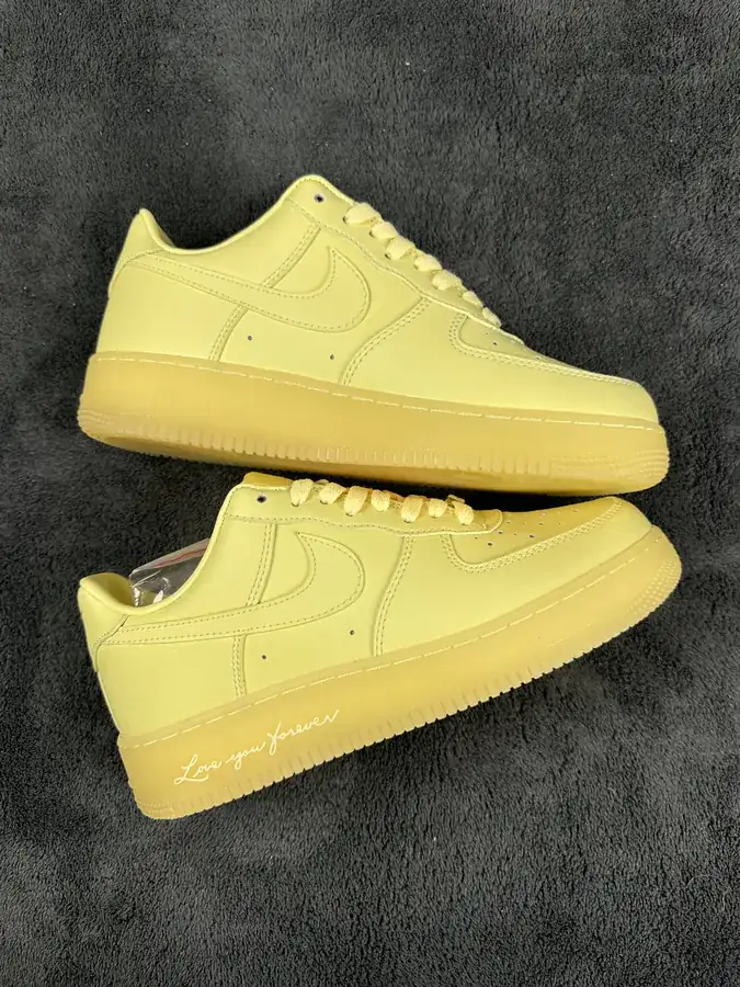 Nocta Air Force Collaboration Two Tone Sneakers