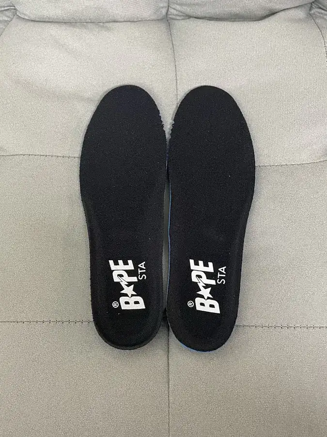 A BATHING APE STA Leather Low Top Sneaker