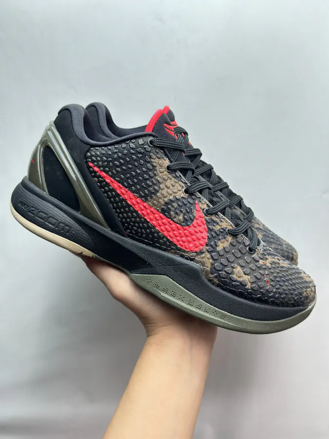 Kobe 6 Manba Foundation Black Red