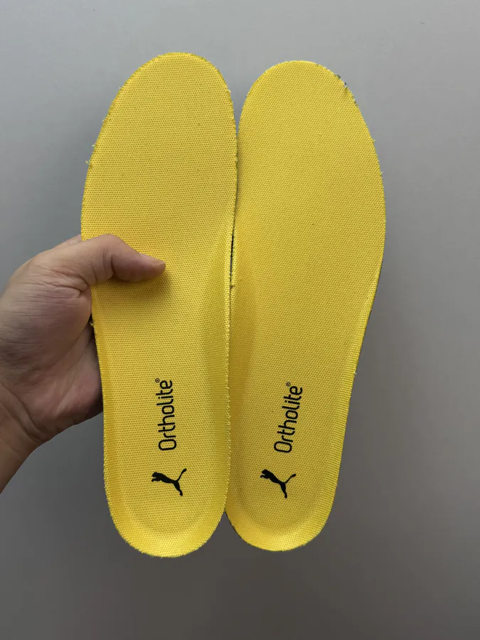 Pele Yellow Black Speed Series Flip Flop
